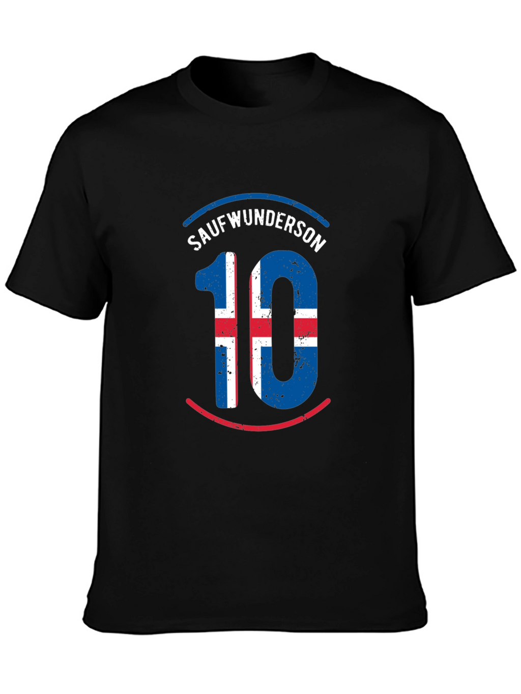 Icelandic Number 10 Graphic Tee - Sauverwunderson