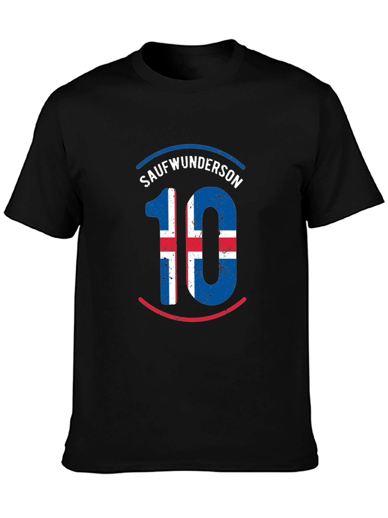 Icelandic Number 10 Graphic Tee - Sauverwunderson