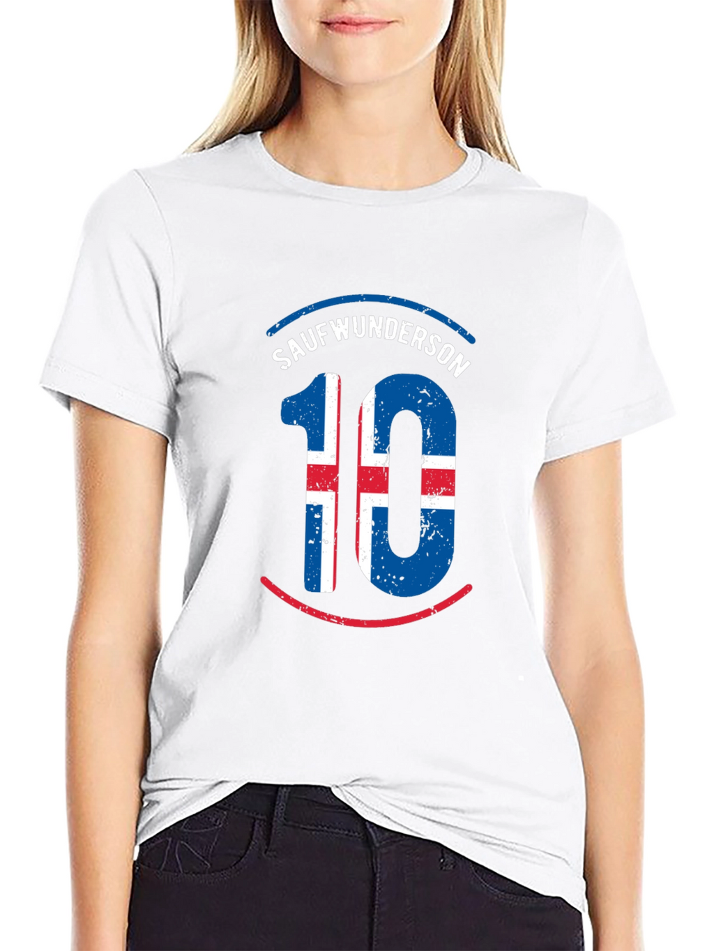 Icelandic Number 10 Graphic Tee - Sauverwunderson