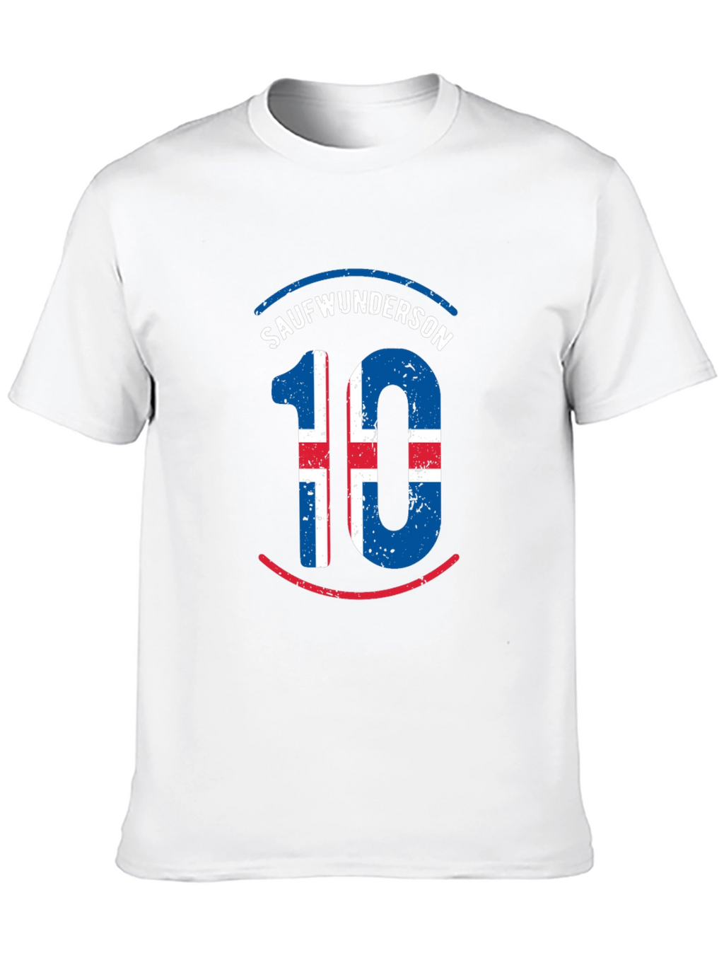 Icelandic Number 10 Graphic Tee - Sauverwunderson