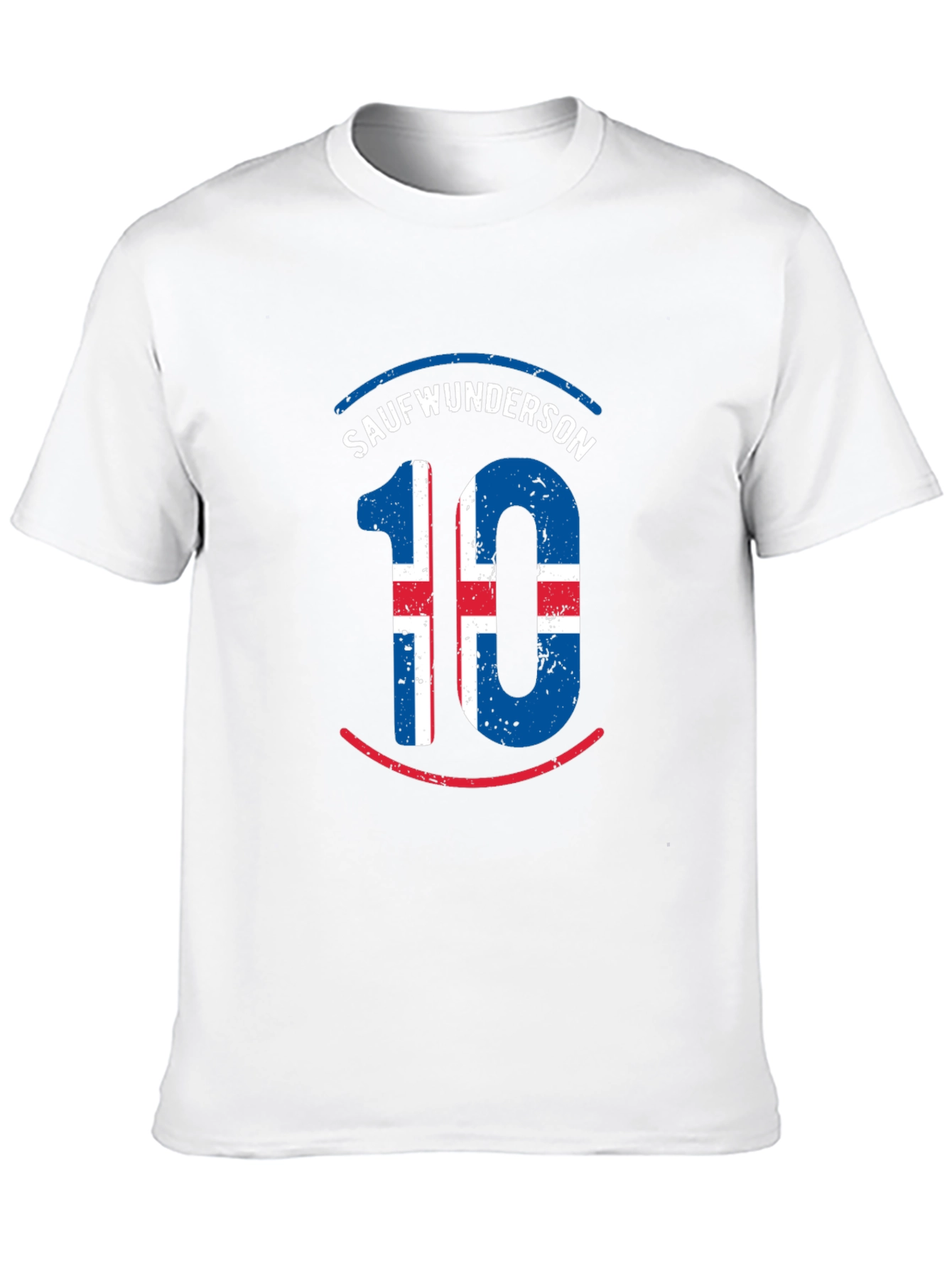 Icelandic Number 10 Graphic Tee - Sauverwunderson