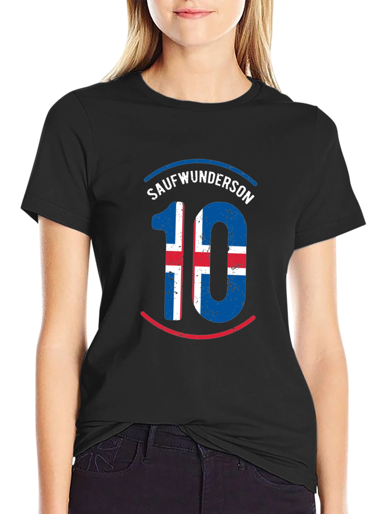 Icelandic Number 10 Graphic Tee - Sauverwunderson