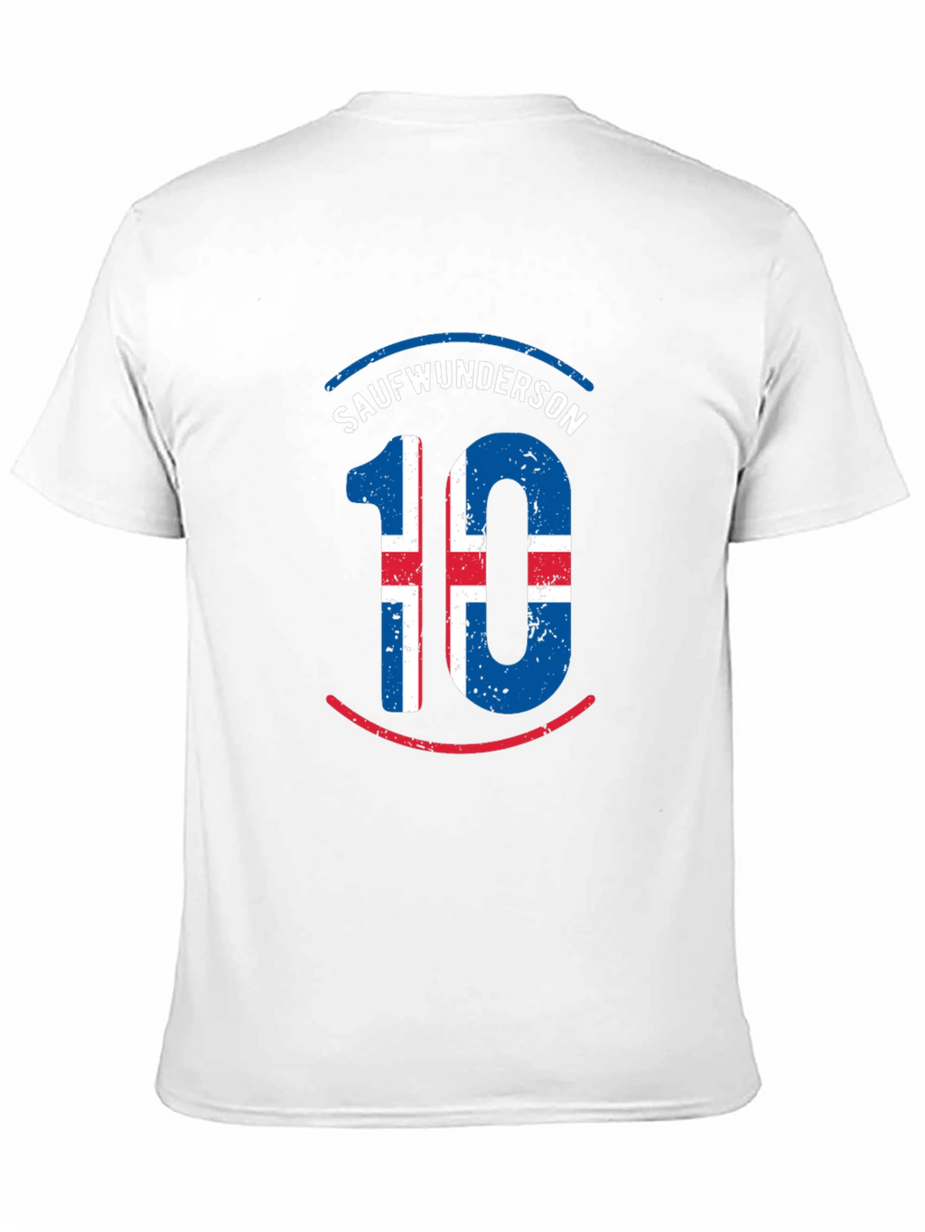 Icelandic Number 10 Graphic Tee - Sauverwunderson