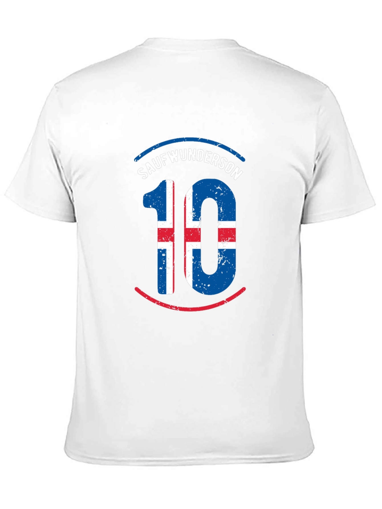 Icelandic Number 10 Graphic Tee - Sauverwunderson