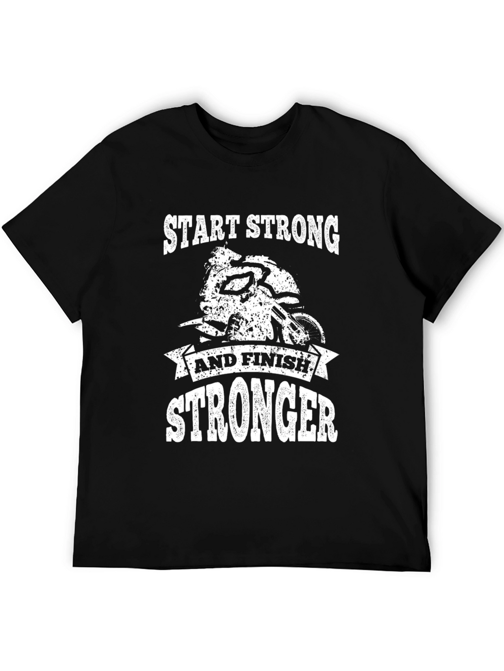 Start Stronger Mens Graphic Tee