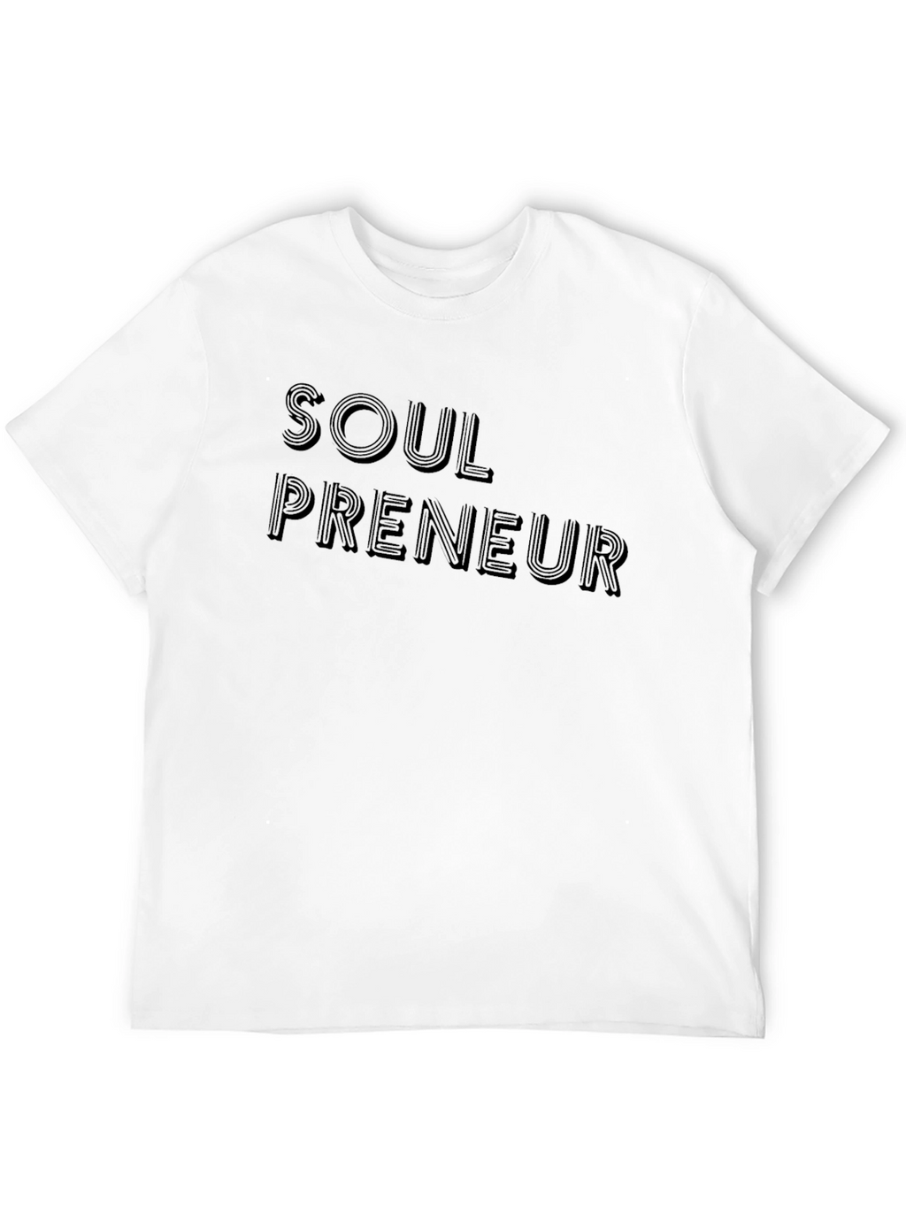 Soul Preneur Black T-Shirt - Motivational Graphic Tee