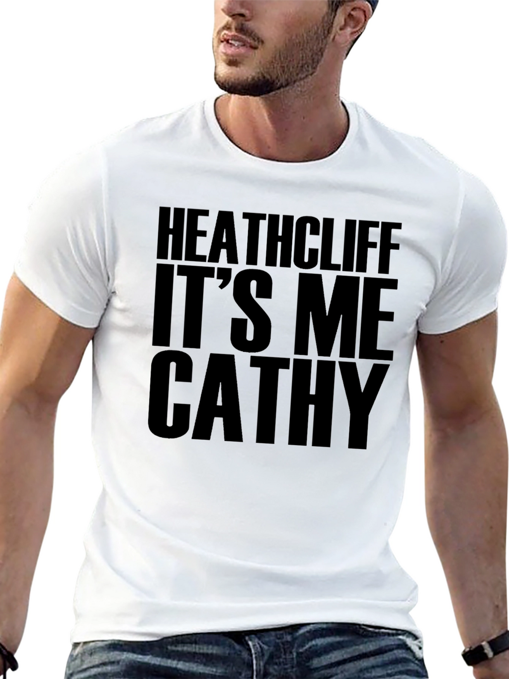 Heathcliff Its Me Cathy Graphic T-Shirt