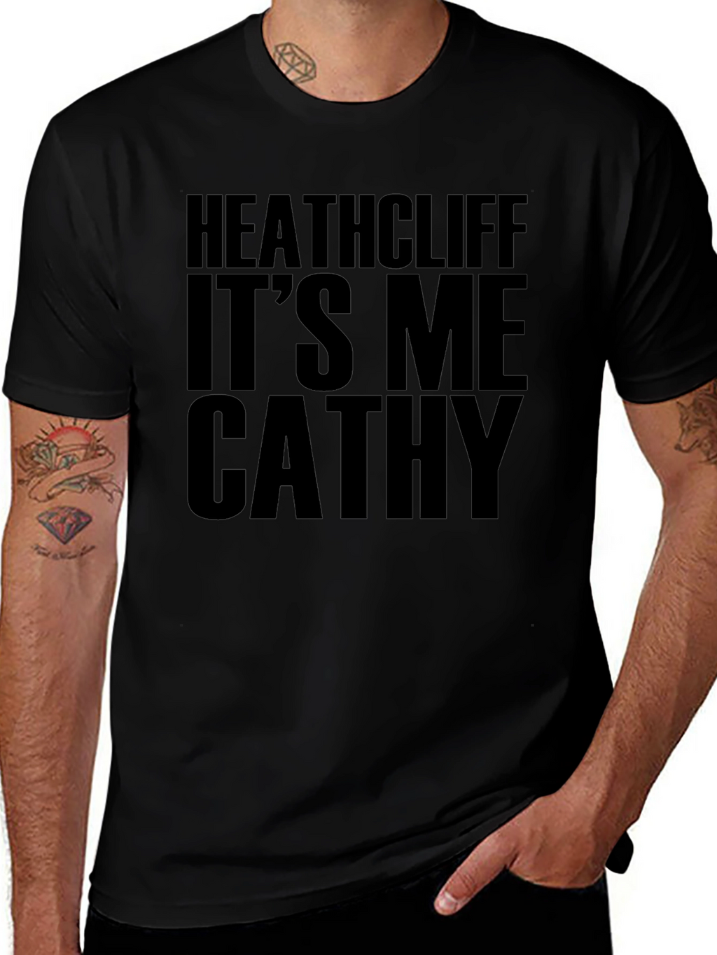 Heathcliff Its Me Cathy Graphic T-Shirt