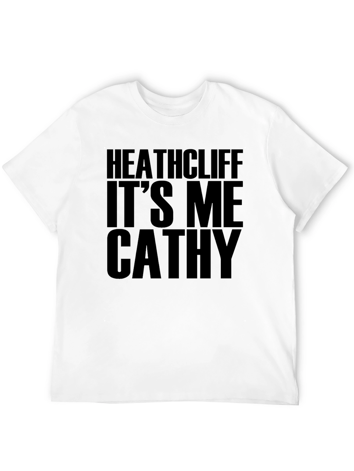 Heathcliff Its Me Cathy Graphic T-Shirt