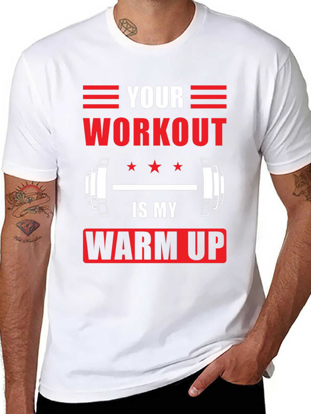 Workout Motivation Graphic T-Shirt