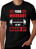 Workout Motivation Graphic T-Shirt