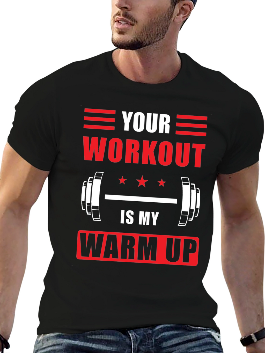 Workout Motivation Graphic T-Shirt