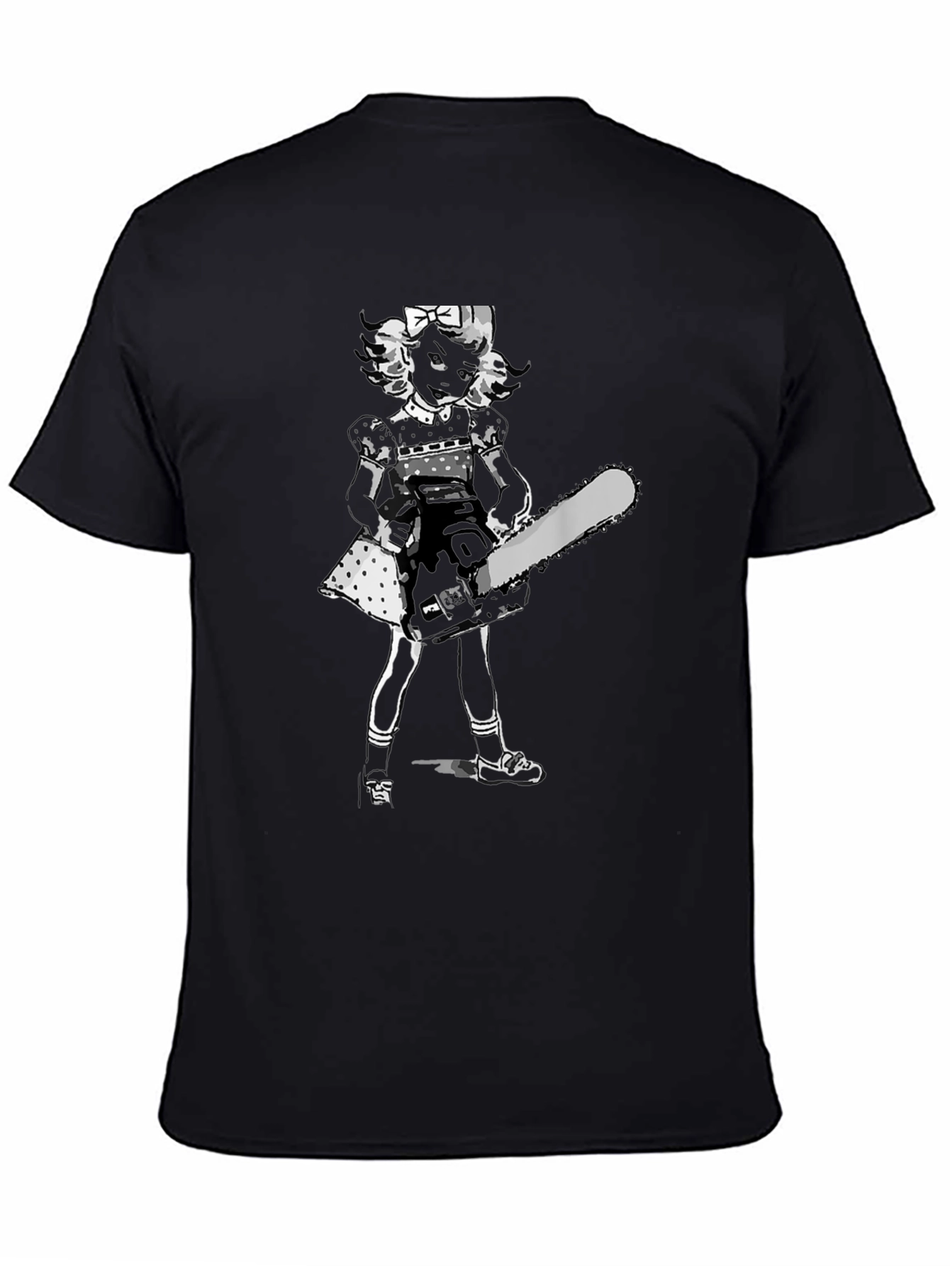 Chainsaw Doll Black T-Shirt