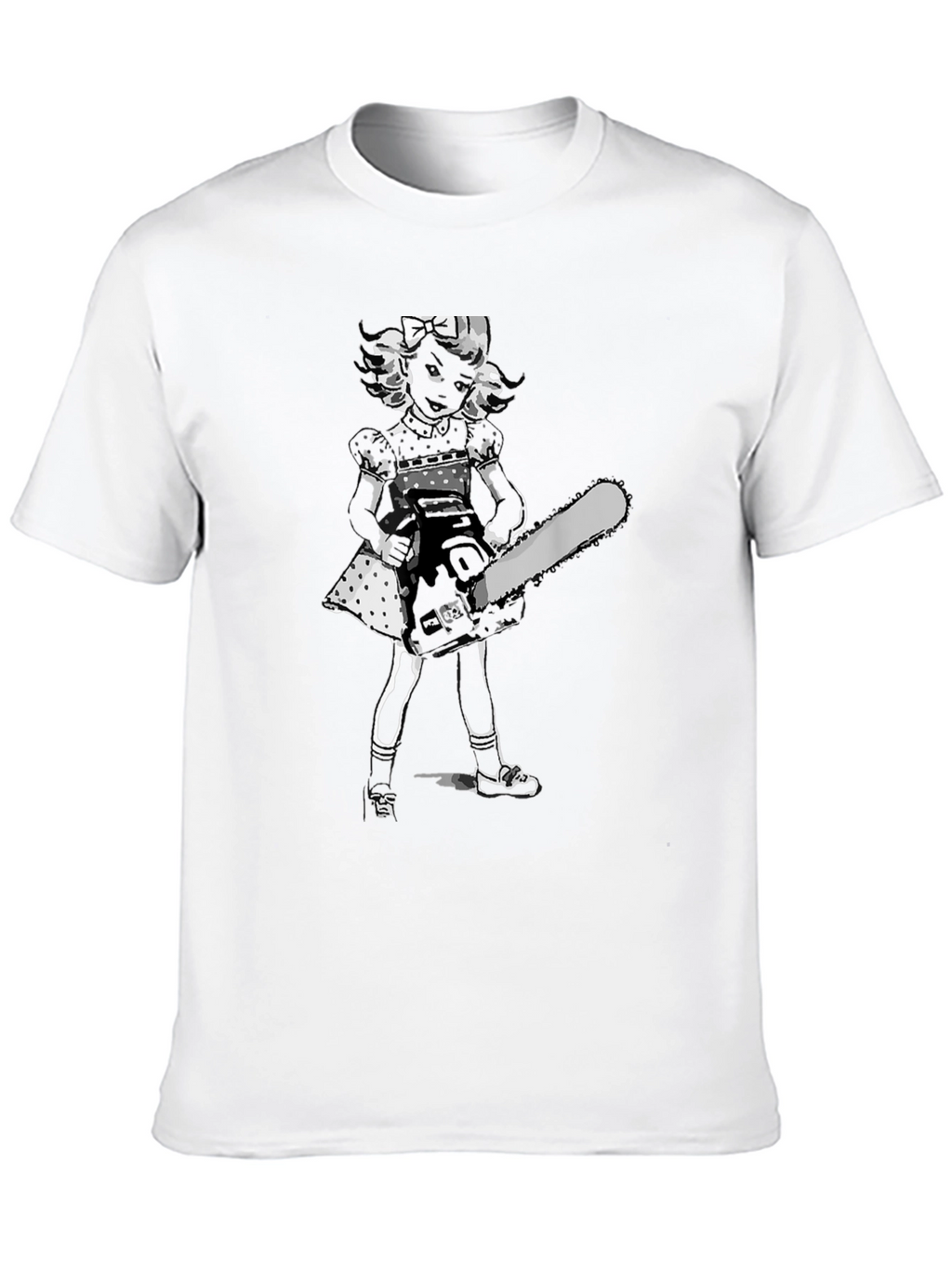 Chainsaw Doll Black T-Shirt