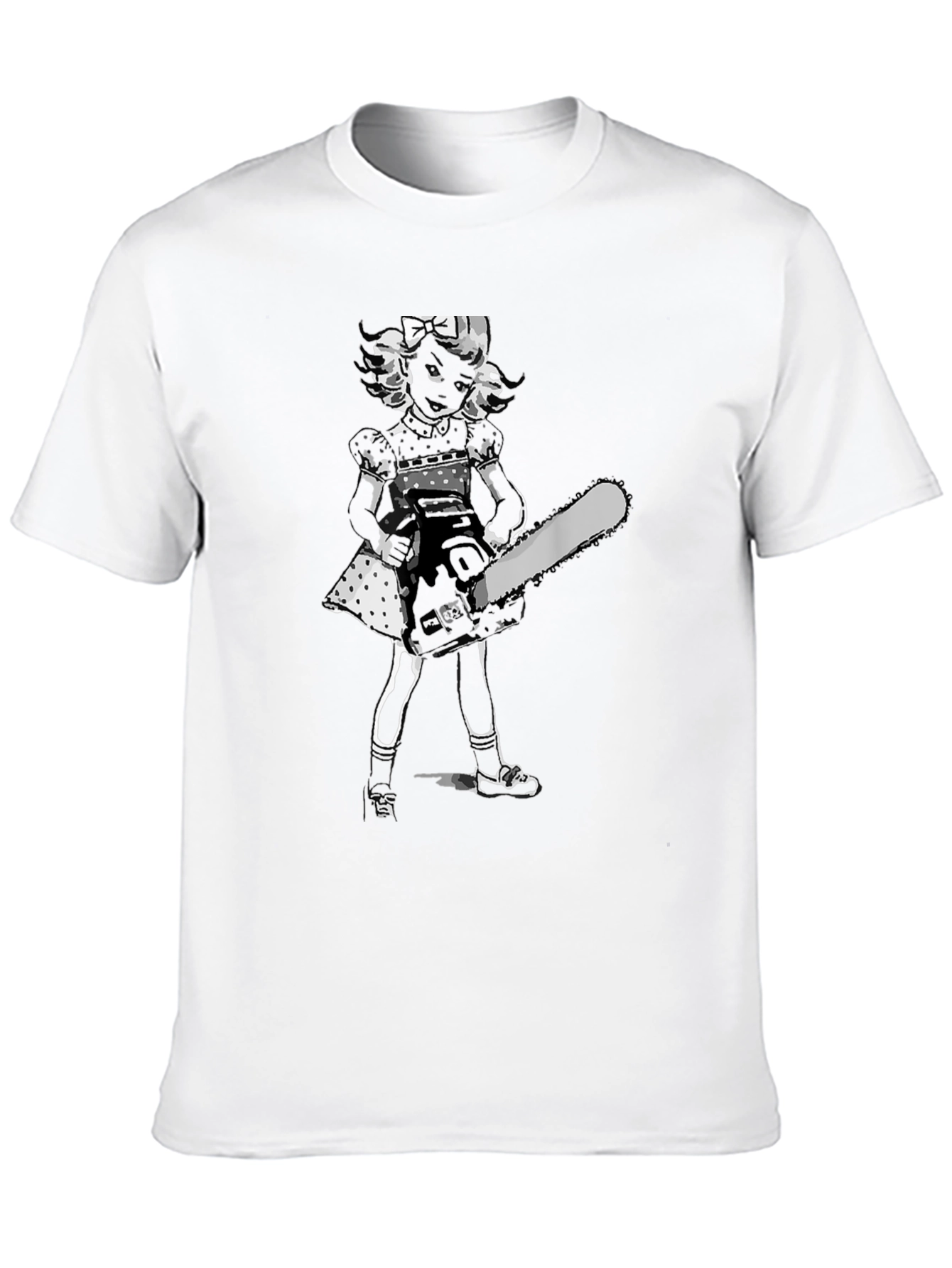 Chainsaw Doll Black T-Shirt