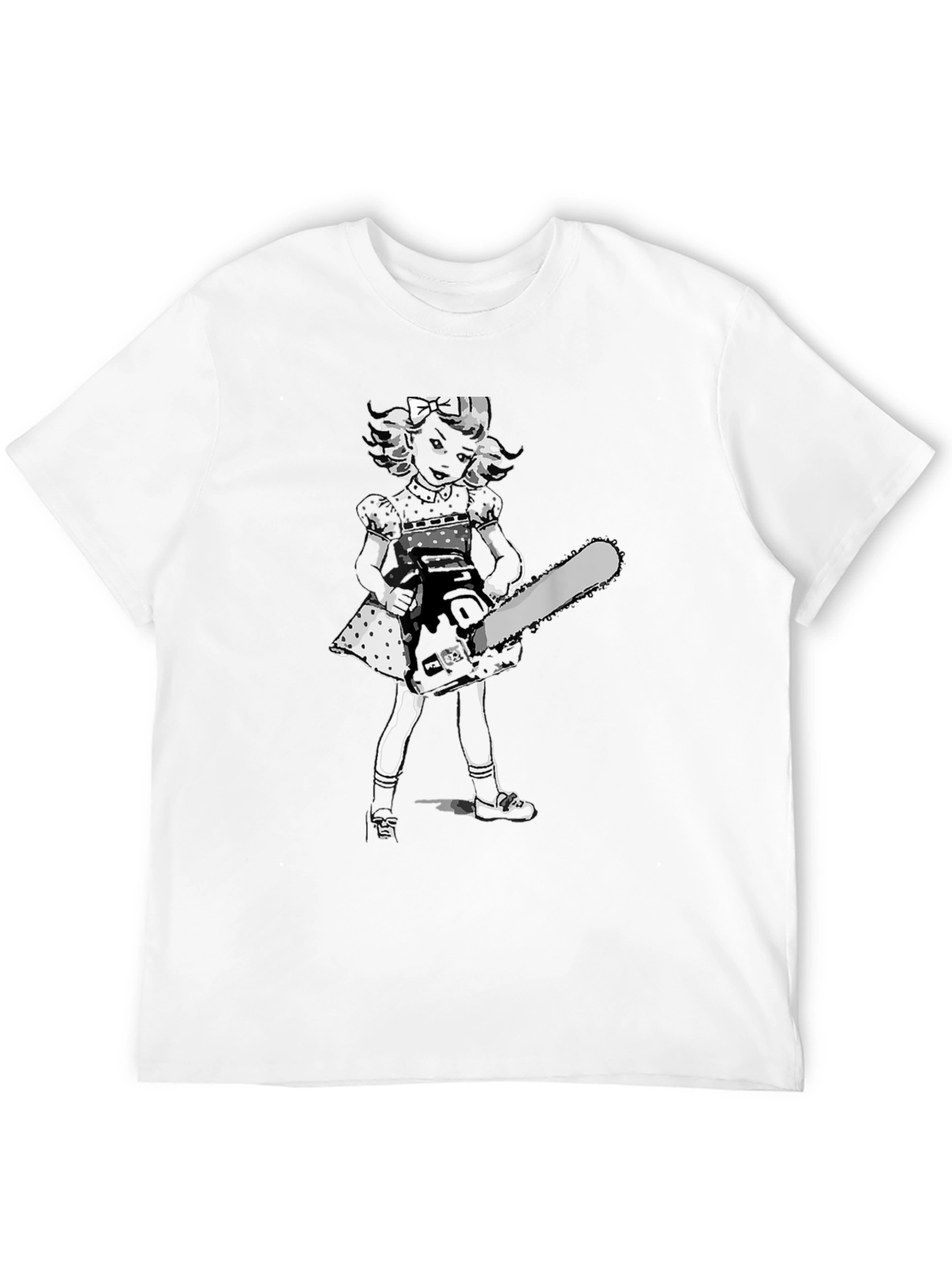 Chainsaw Doll Black T-Shirt