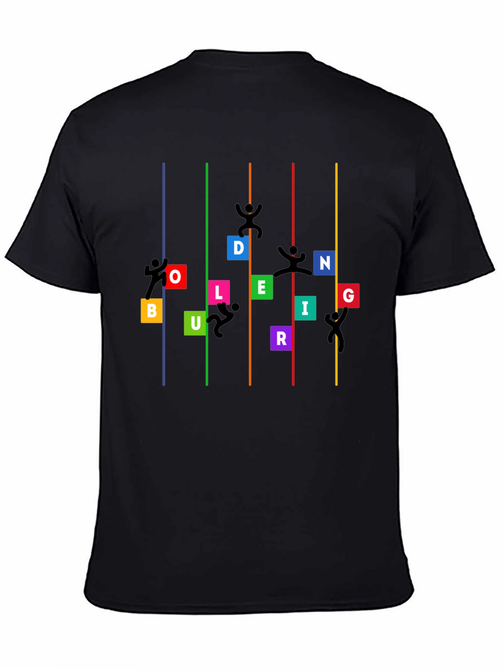 Bouldering Climber Graphic T-Shirt