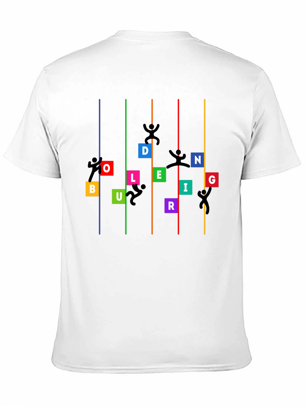 Bouldering Climber Graphic T-Shirt