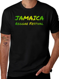 Jamaica Reggae Festival Black T-Shirt