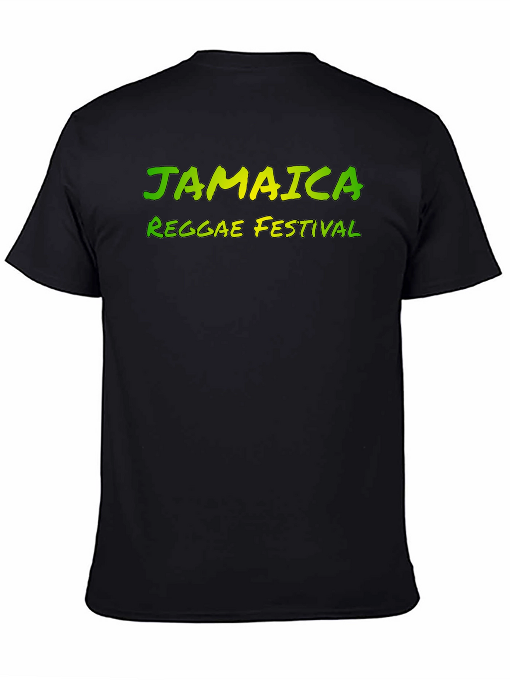 Jamaica Reggae Festival Black T-Shirt