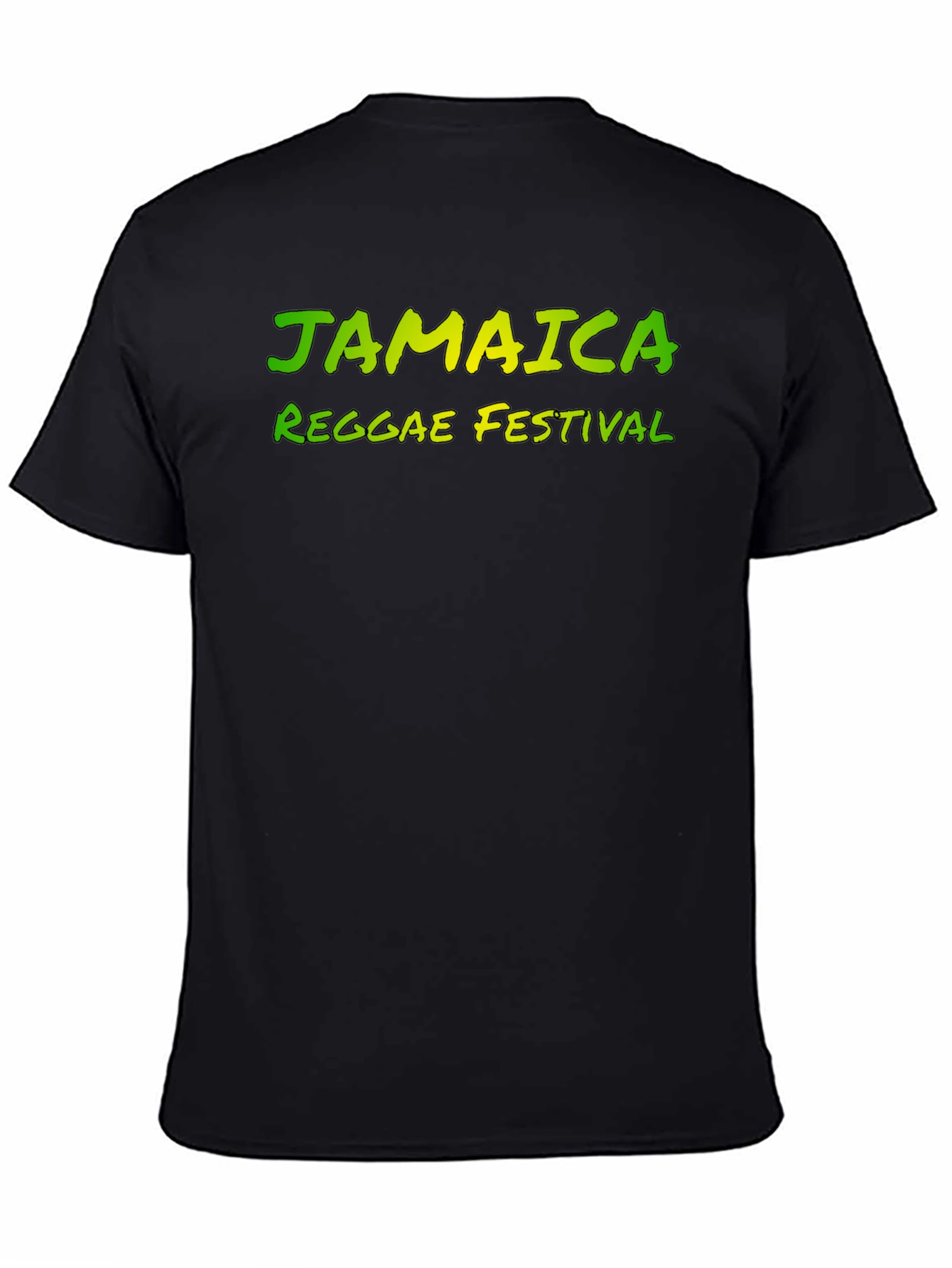 Jamaica Reggae Festival Black T-Shirt