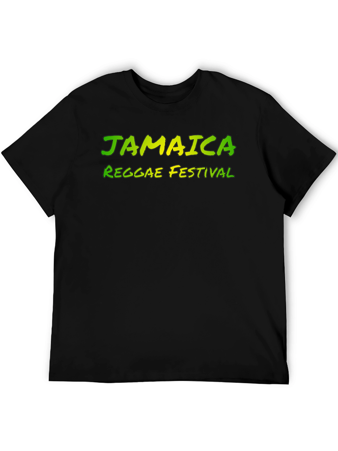 Jamaica Reggae Festival Black T-Shirt