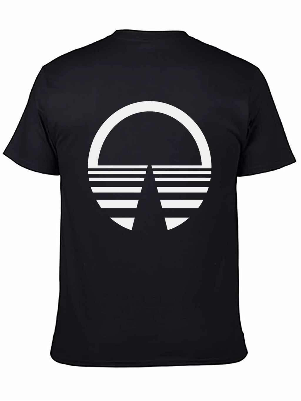 Retro Graphic Tee - Black Casual Shirt