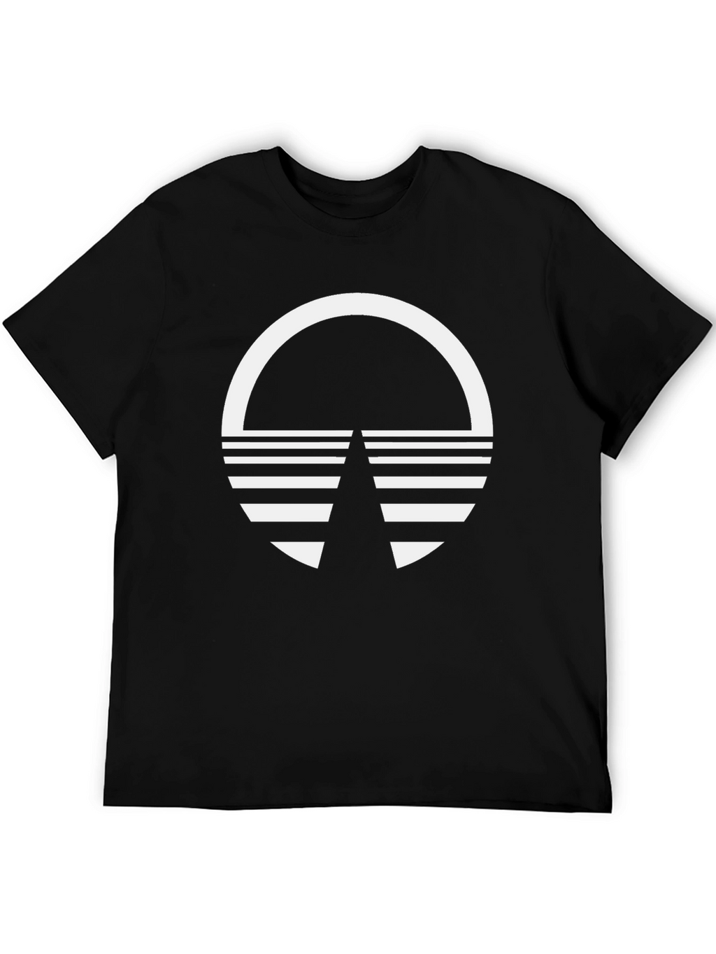 Retro Graphic Tee - Black Casual Shirt