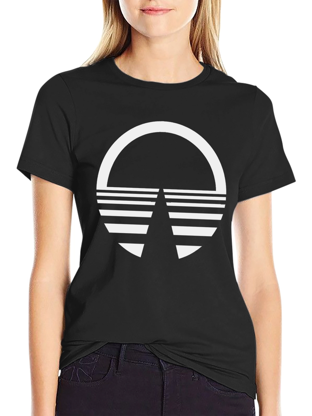 Retro Graphic Tee - Black Casual Shirt