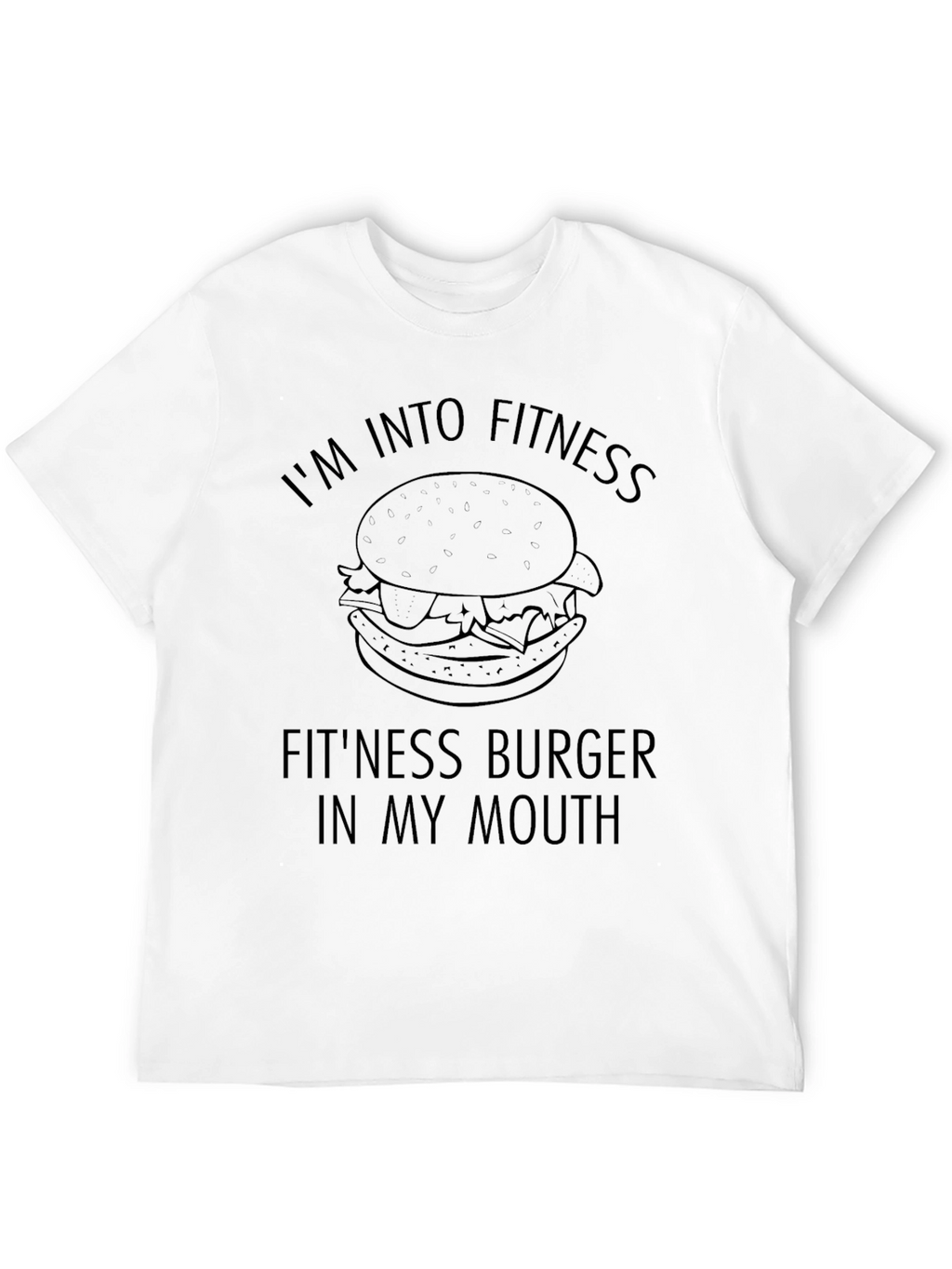 Fitness Burger Graphic Tee - Unisex