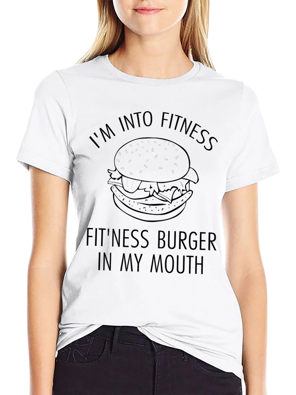 Fitness Burger Graphic Tee - Unisex