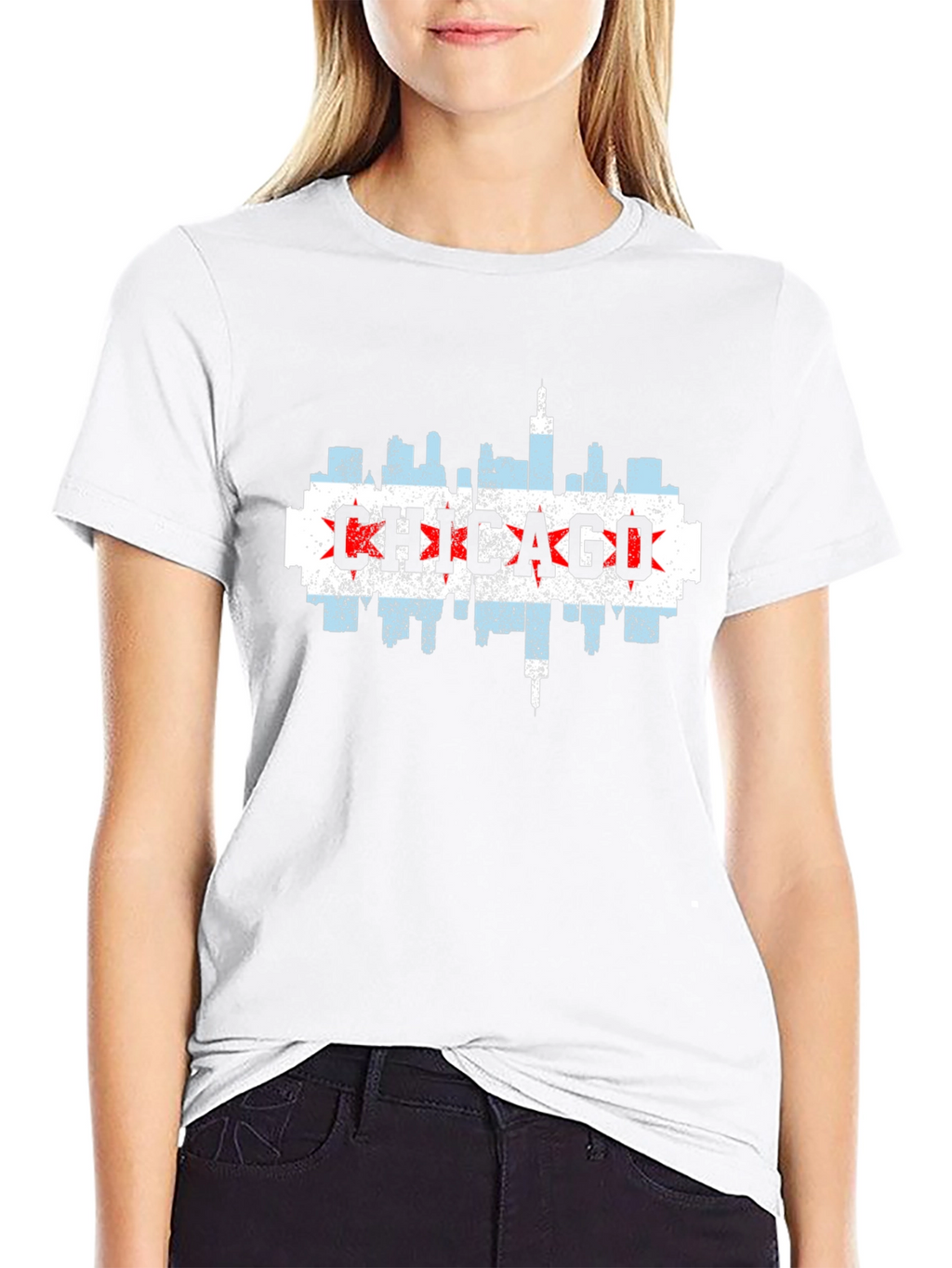 Chicago Skyline T-Shirt - City Pride Tee