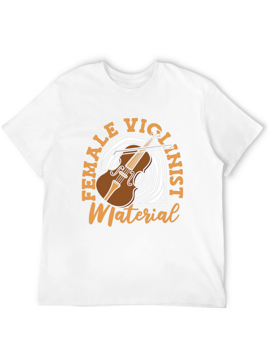 Female Violinist Material T-Shirt