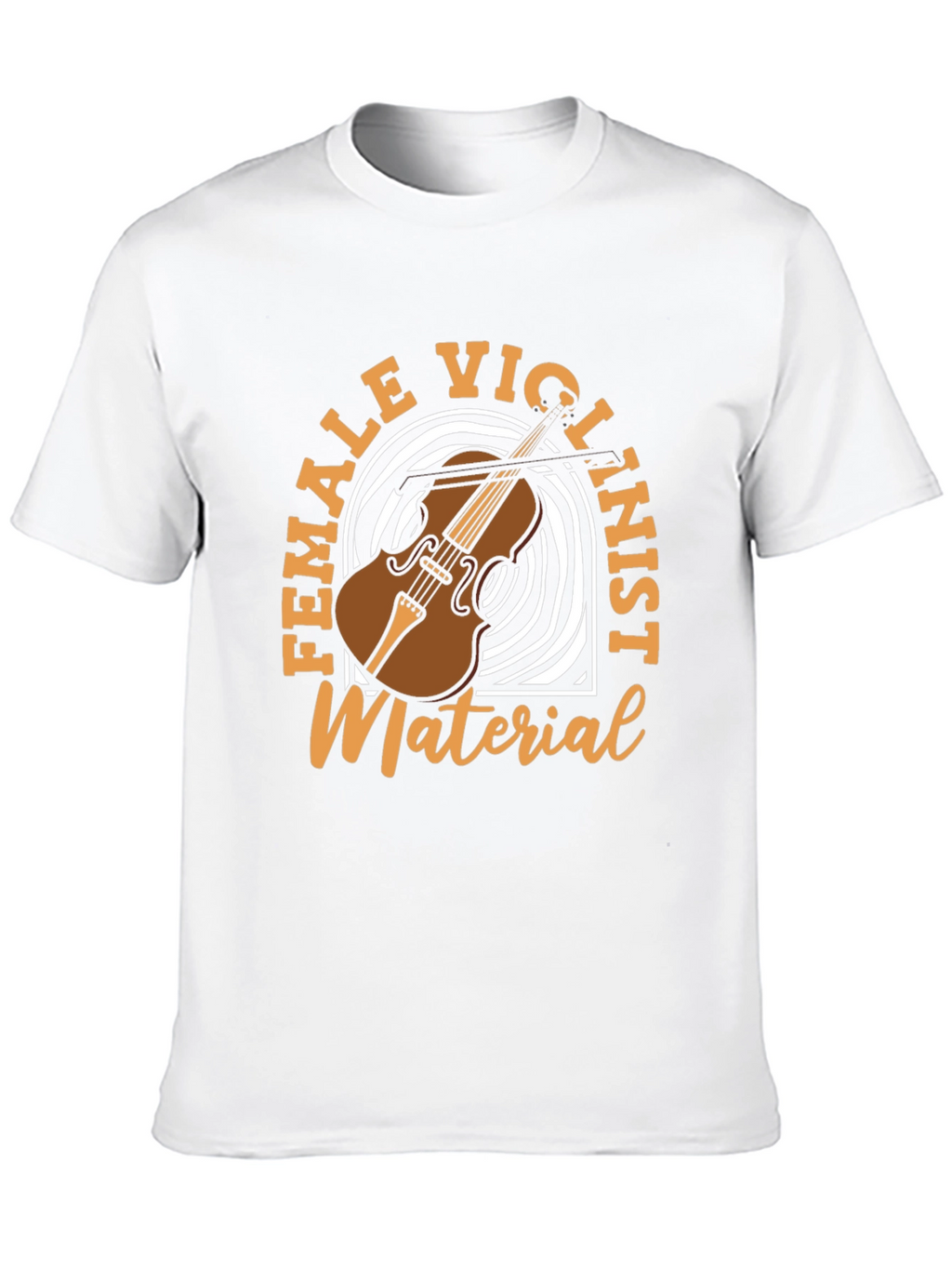 Female Violinist Material T-Shirt