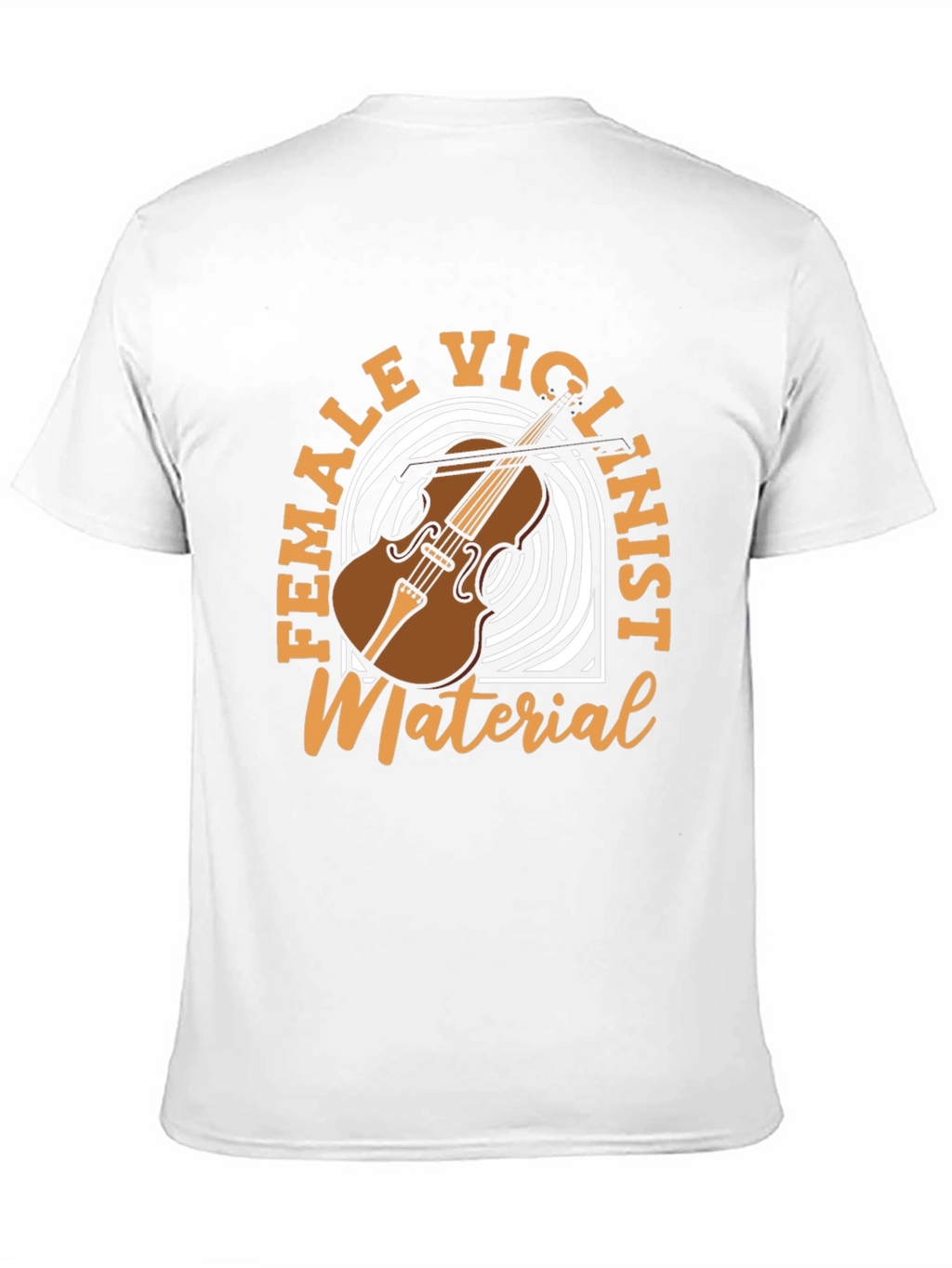 Female Violinist Material T-Shirt
