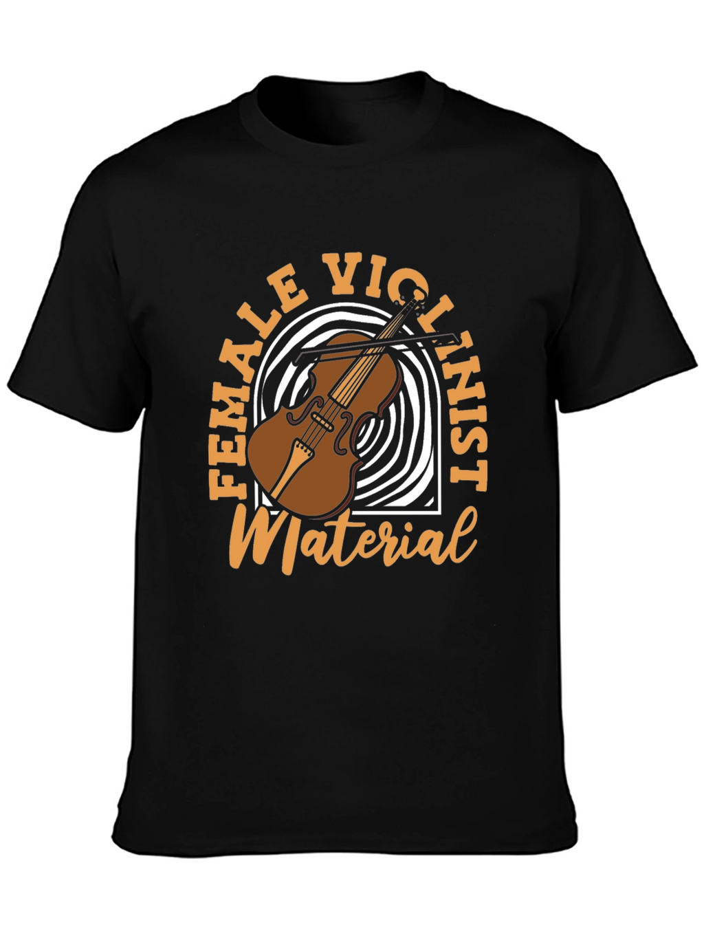 Female Violinist Material T-Shirt