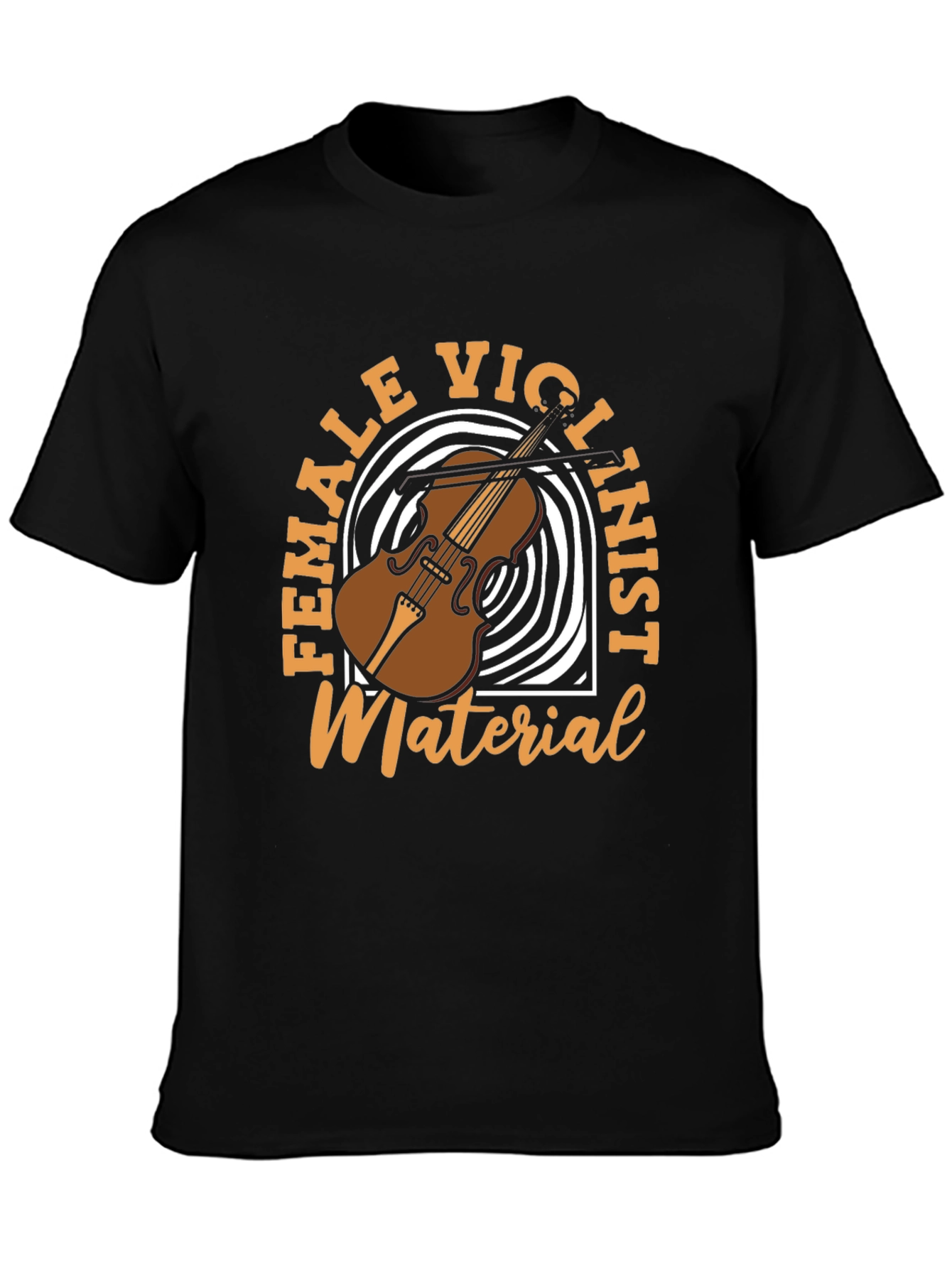 Female Violinist Material T-Shirt