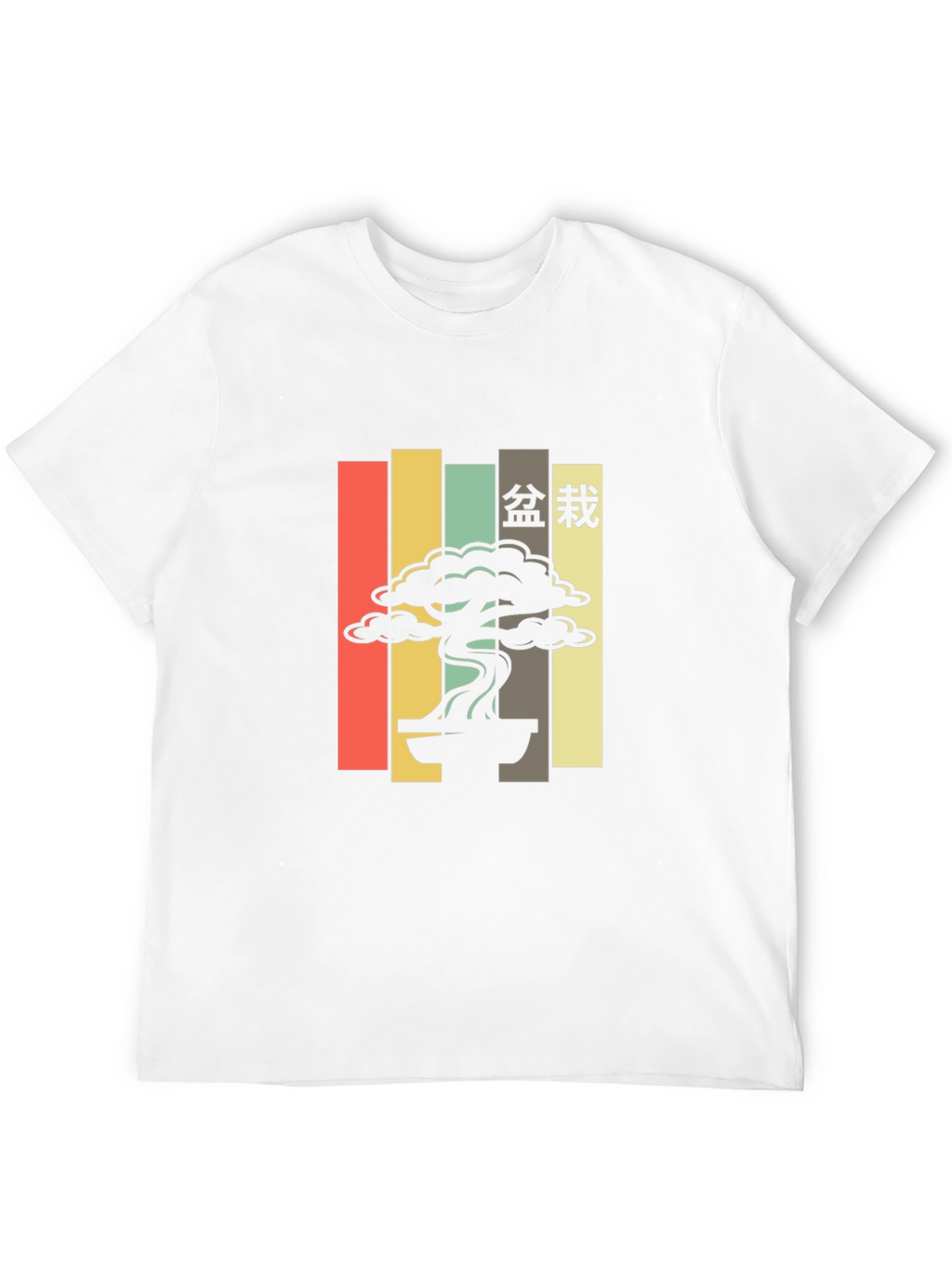Retro Bonsai Tree T-Shirt - Japanese Aesthetic