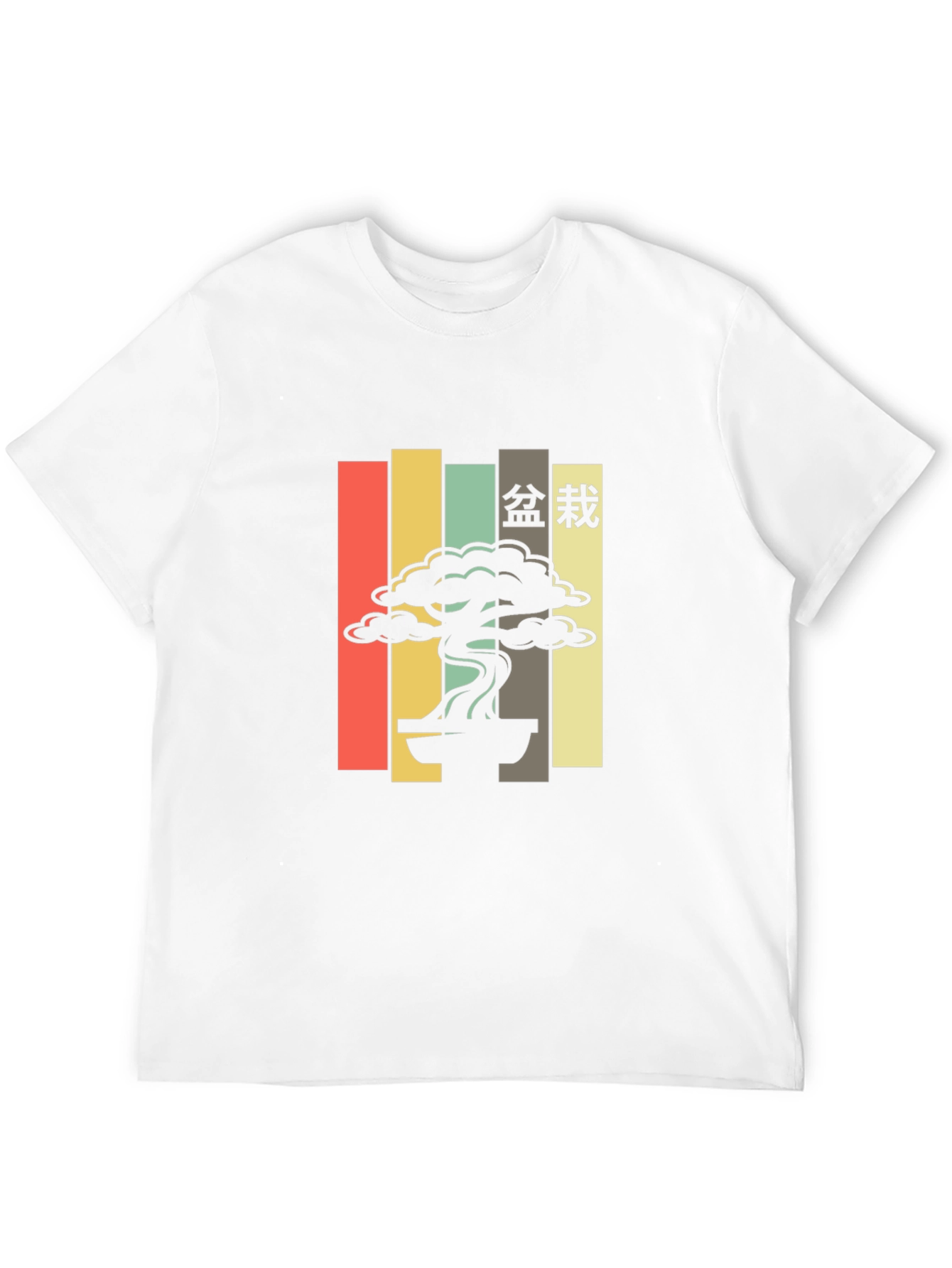 Retro Bonsai Tree T-Shirt - Japanese Aesthetic