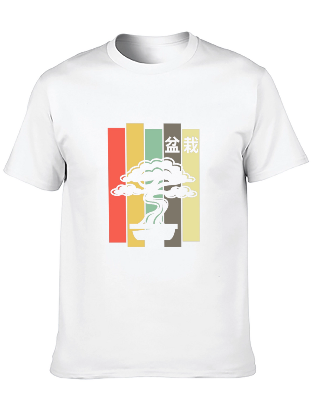 Retro Bonsai Tree T-Shirt - Japanese Aesthetic