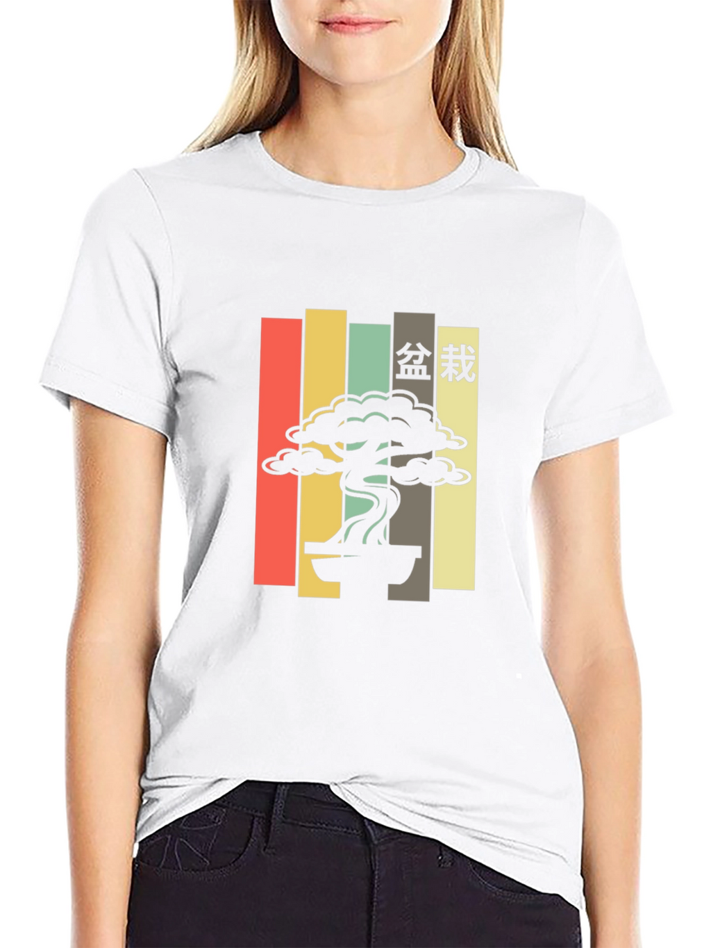 Retro Bonsai Tree T-Shirt - Japanese Aesthetic