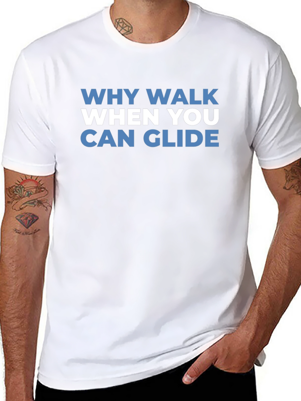 Why Walk When You Can Glide T-Shirt