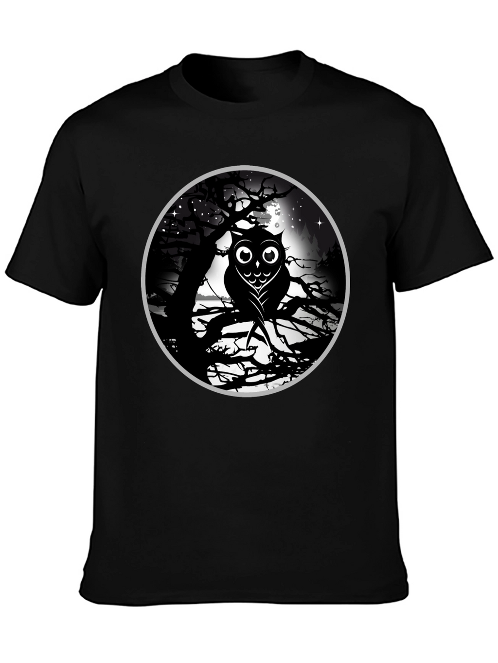 Owl Moon Graphic T-Shirt