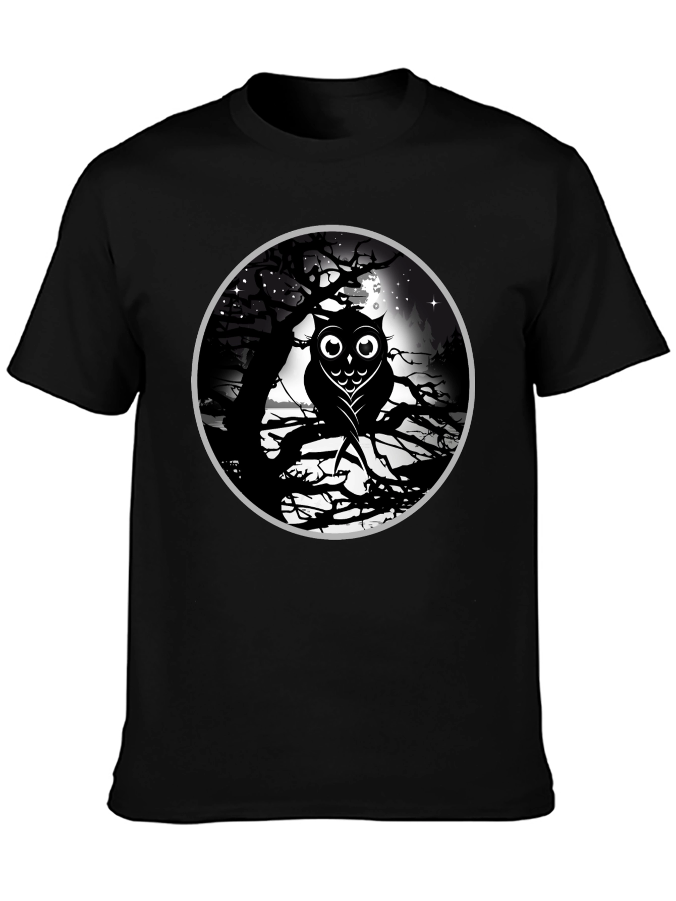 Owl Moon Graphic T-Shirt