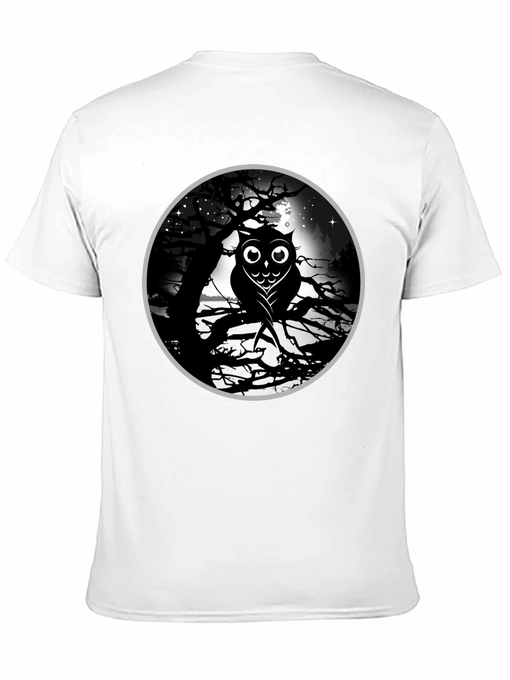 Owl Moon Graphic T-Shirt