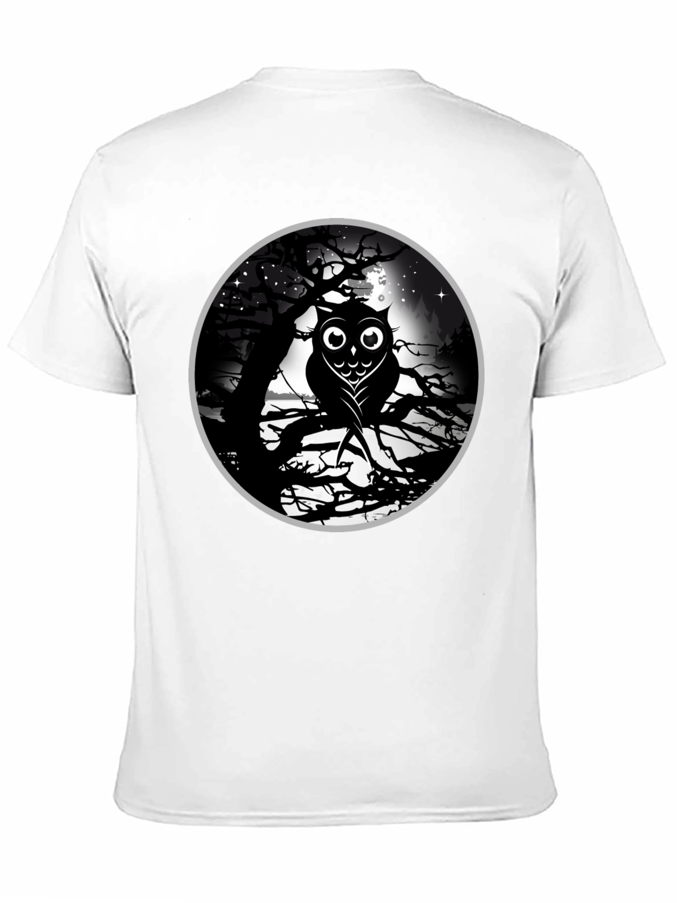 Owl Moon Graphic T-Shirt