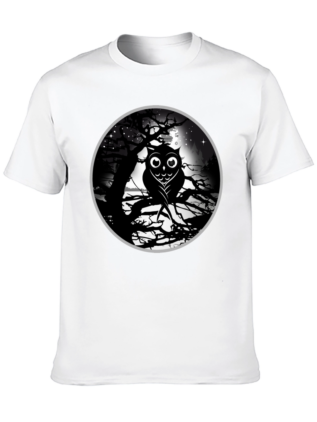 Owl Moon Graphic T-Shirt