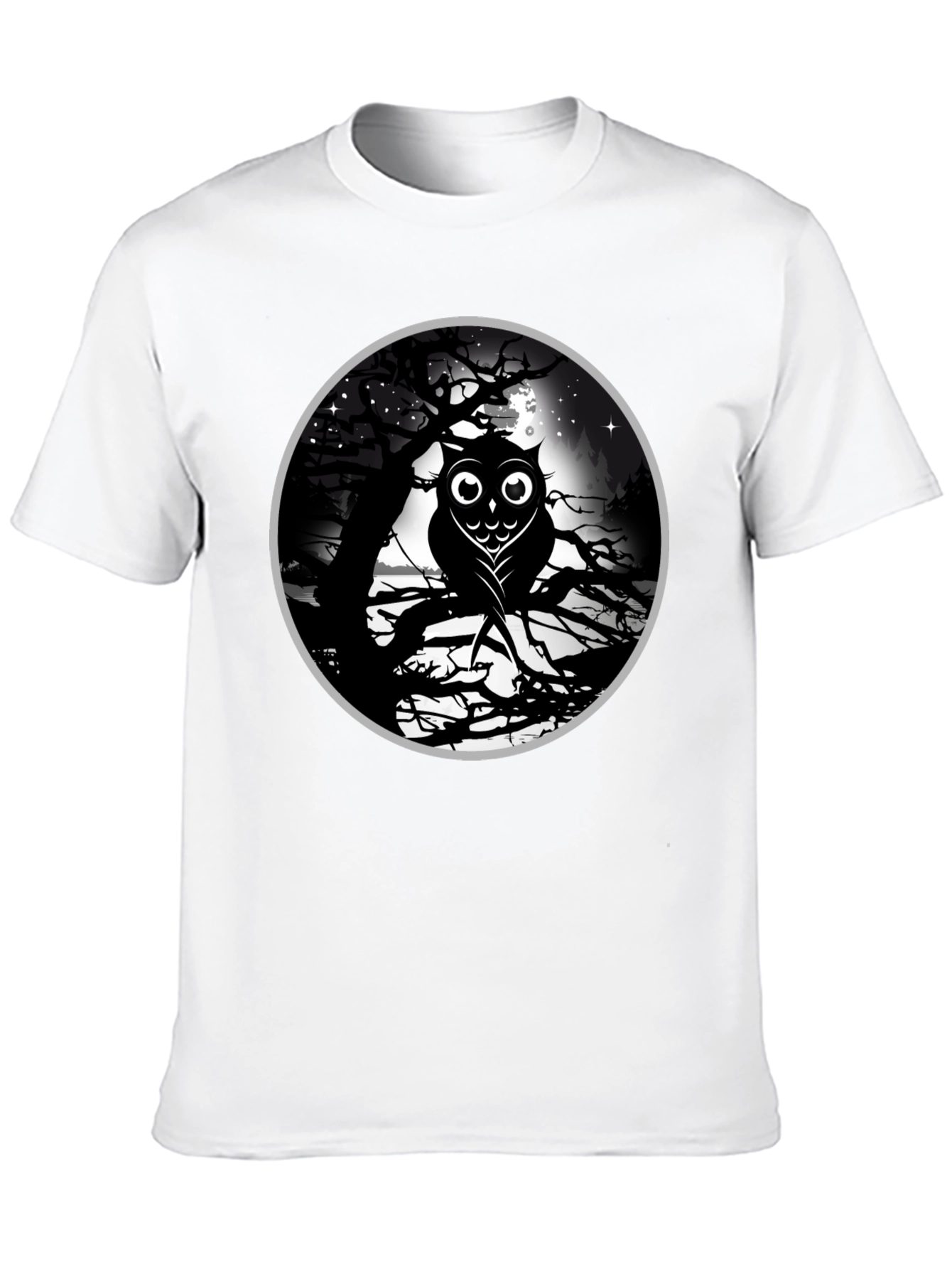 Owl Moon Graphic T-Shirt