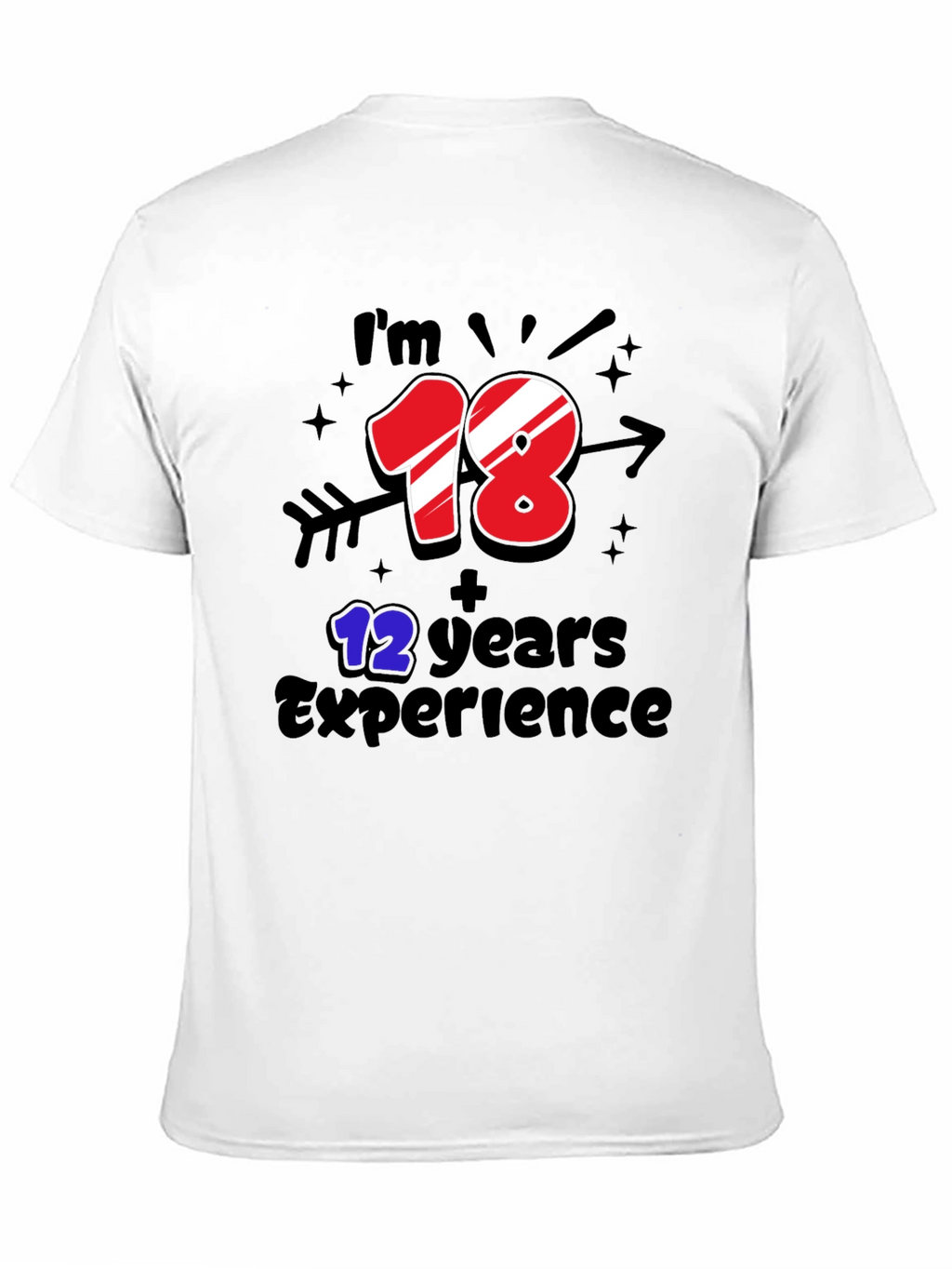 Funny 30th Birthday T-Shirt: 18+12 Years Experience