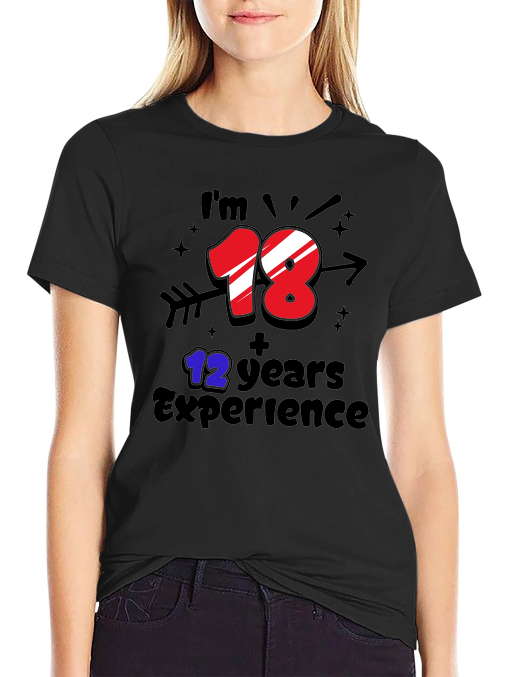 Funny 30th Birthday T-Shirt: 18+12 Years Experience